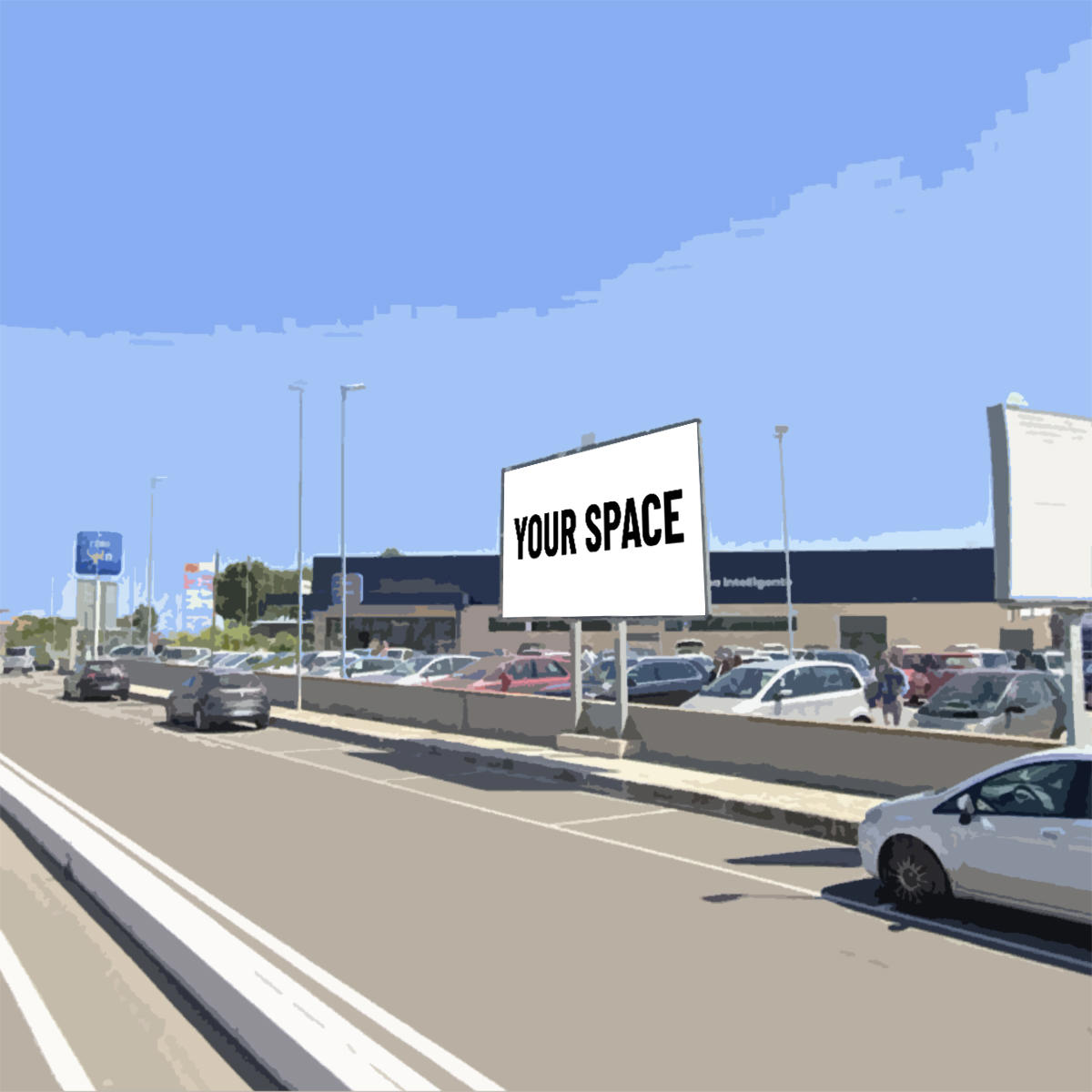 SPAZIO PUBBLICITARIO 600 x 300 Via Binetto (PALO DEL COLLE) Dal 19/10/2026 al 01/11/2026 14 giorni